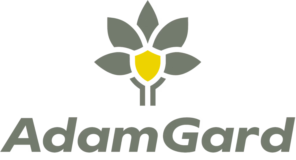 Adamgard Logo cropped with AdamGard Text