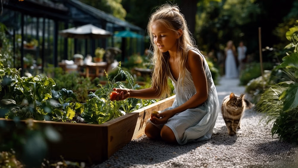 Wooden Garden Bed Edging