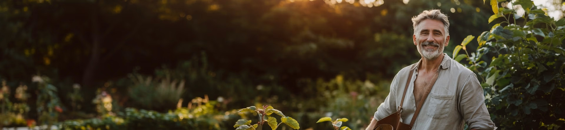 Gardo, der Mentor von AdamGard, übermittelt dir Versprechen von AdamGard für den perfekten Gartenbau