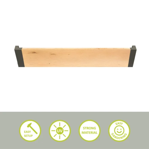 Beeteinfassung Holz 75cm gerade