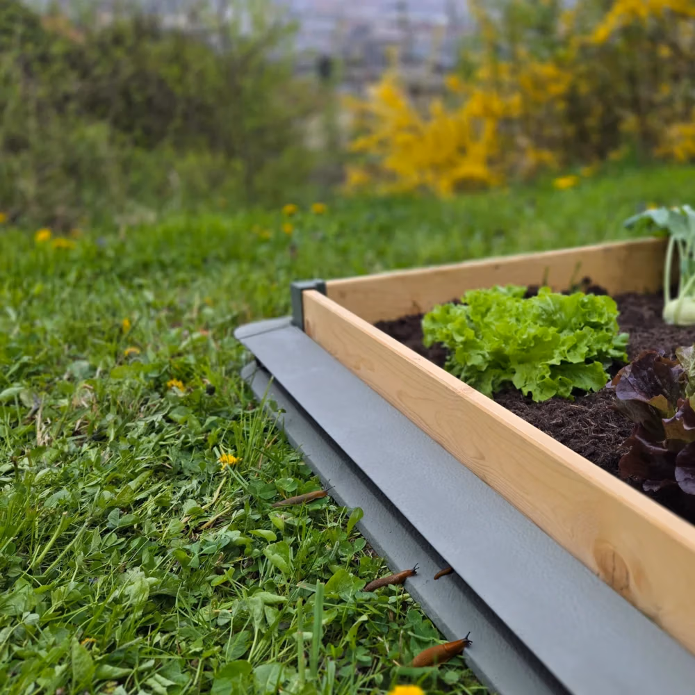 Schneckenzaun Garten 25cm gerade – Bild 5
