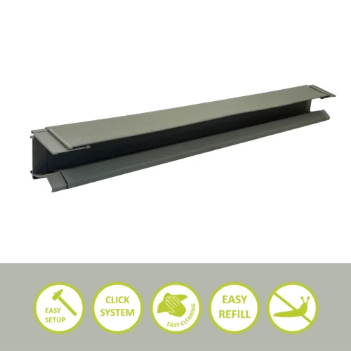 Schneckenzaun Hochbeet 25cm gerade