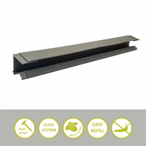 Schneckenzaun Hochbeet 75cm gerade