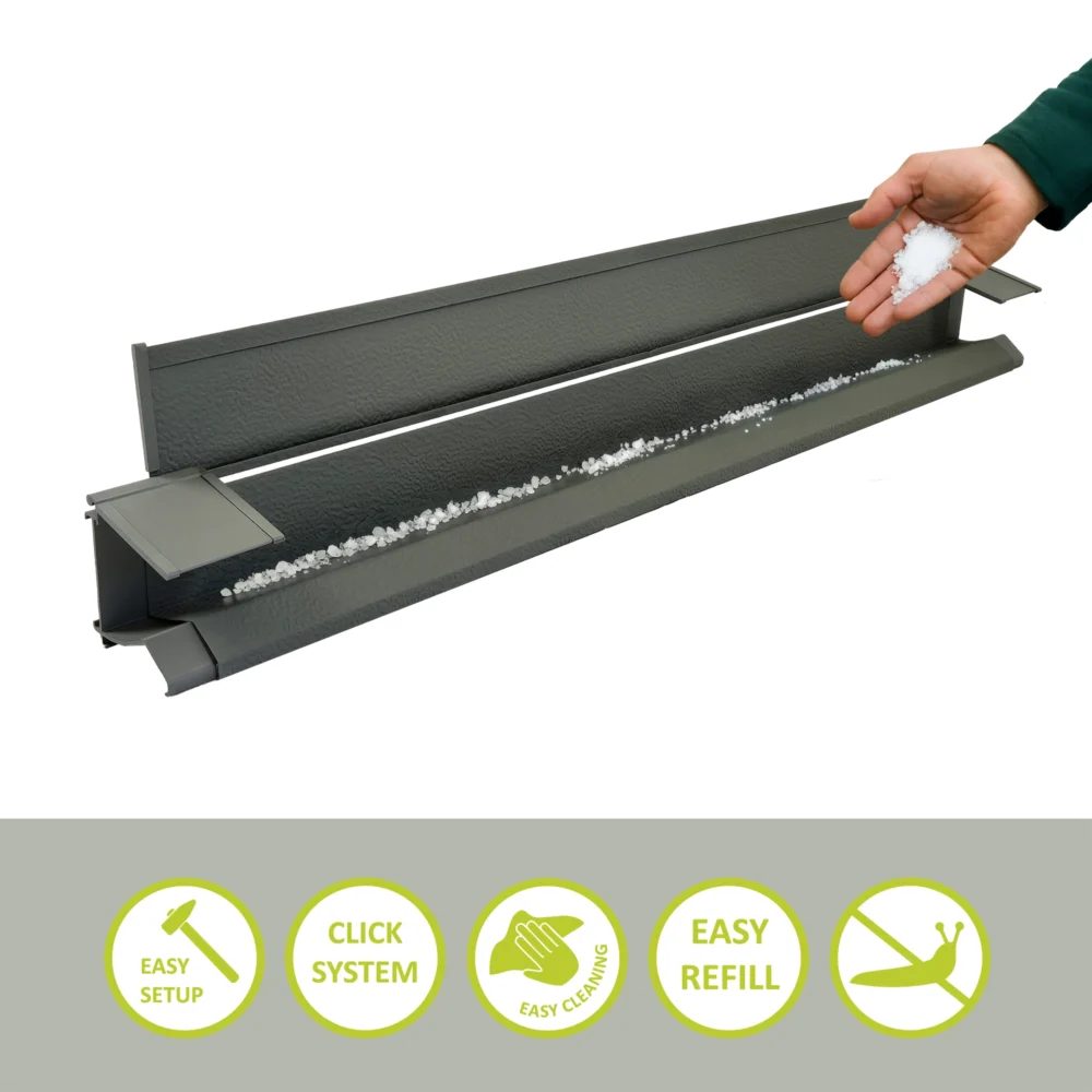 Schneckenzaun Hochbeet 75cm gerade – Bild 2