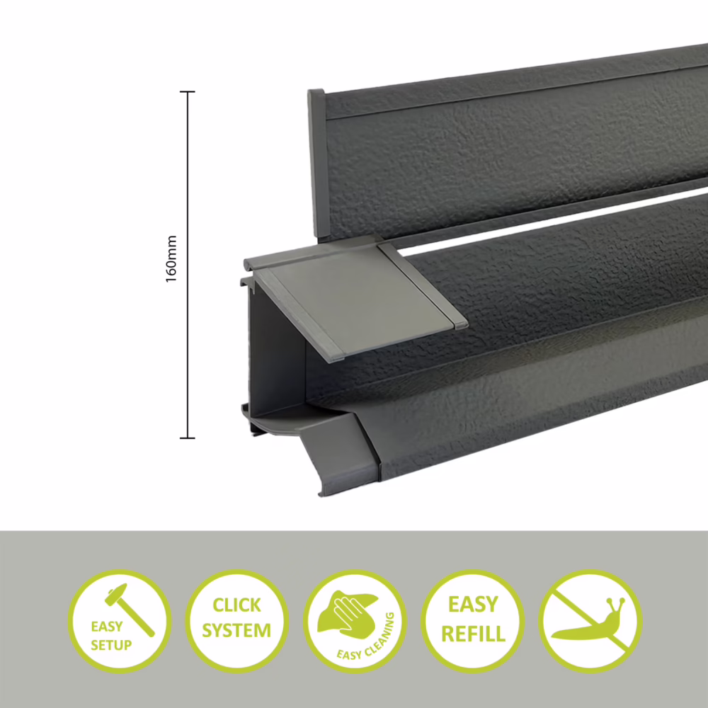 Raised Bed Slug Barrier Border 100x100cm - Image 4
