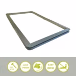 Schneckenzaun Hochbeet Einfassung 100x150cm